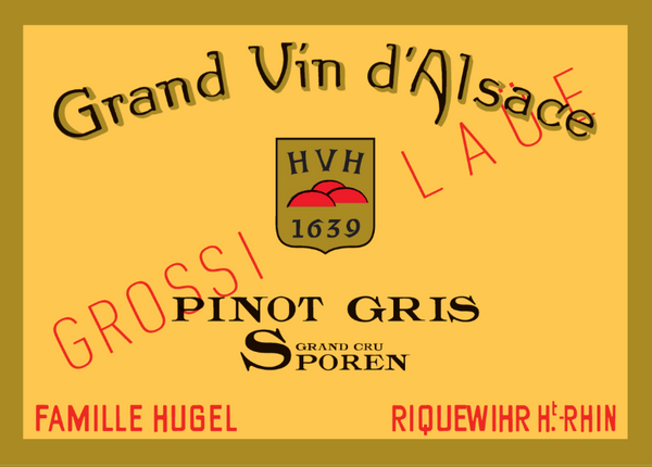Pinot Gris Grand cru Sporen 2015